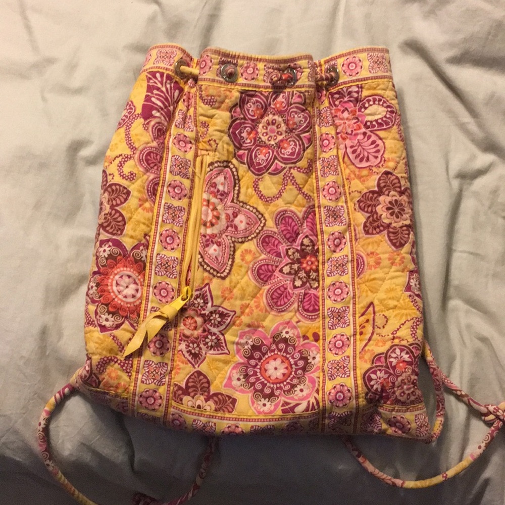 Vera Bradley Draw string bag